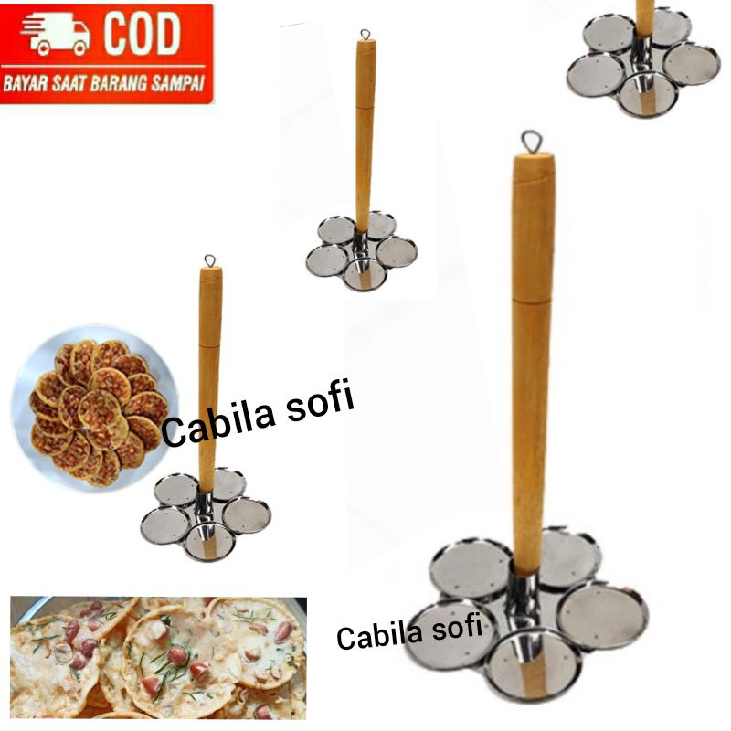 Cetakan peyek / cetakan peyek kacang / cetakan peyek kedelai