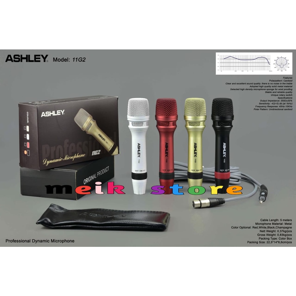 Mic Kabel ASHLEY 11G2 Ashley