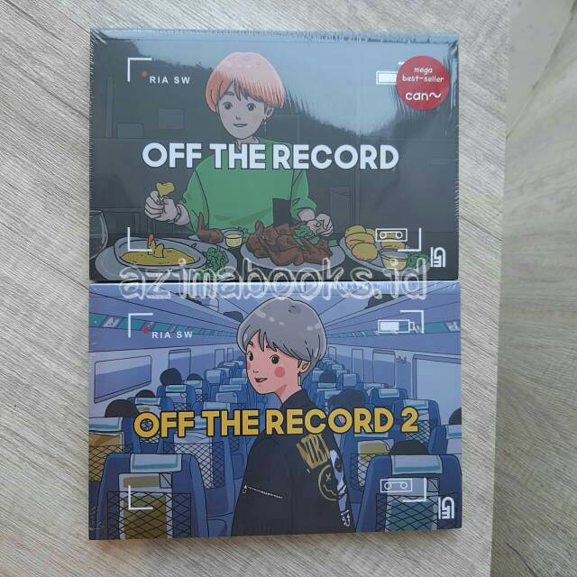 Paket Buku Off The Record by Ria SW