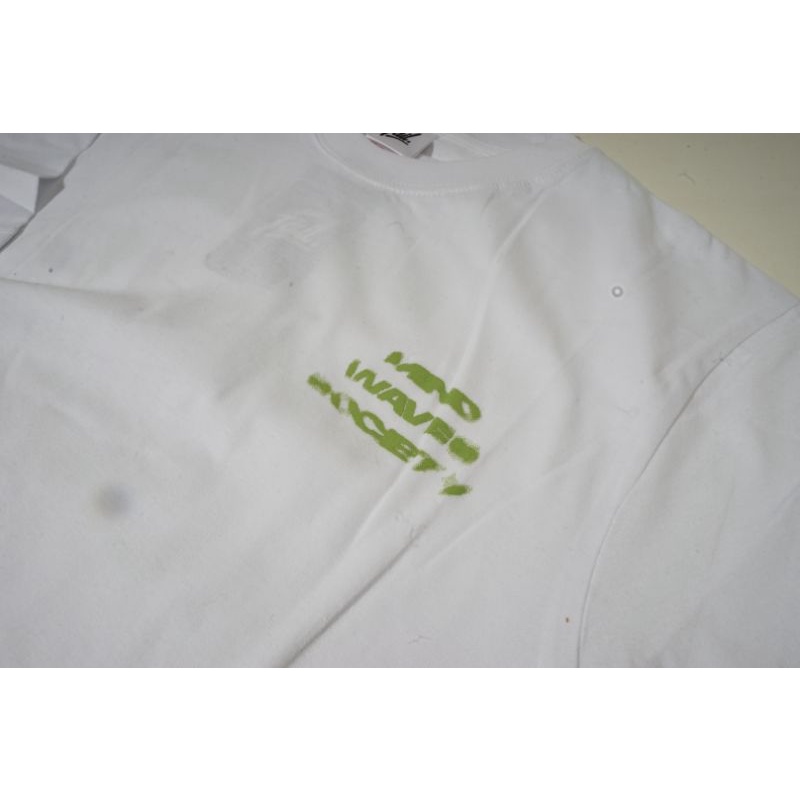 FAILOFFICIAL T-SHIRT - MIND WAVES 01 WHITE