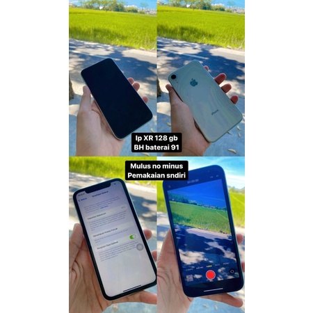 iphone SeCOND XR 128 GB Pemakaian sendiri