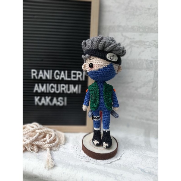 amigurumi (boneka rajut) sesuke, naruto