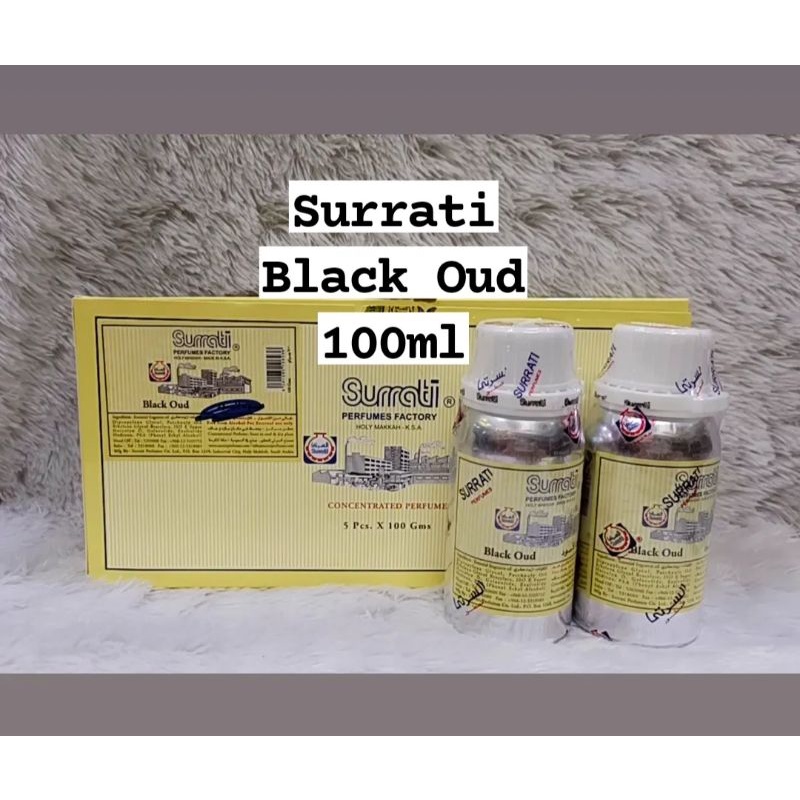 termurah Ameer al oud & Black oud surrati 100ml FREE BOTOL TOLA 12ML
