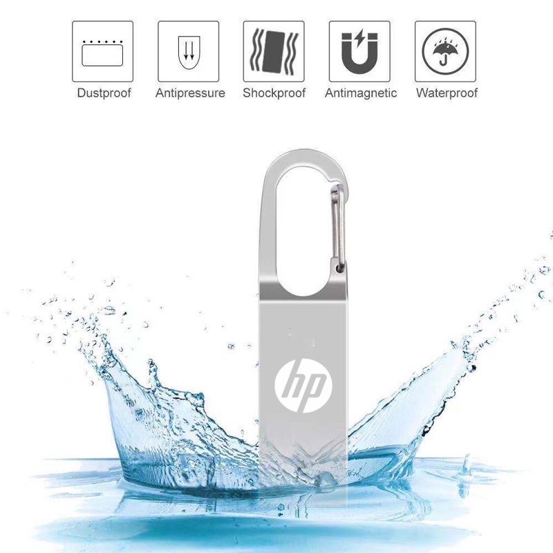 Hewlett-Packard Hp Flashdisk Usb 3.0 Kapasitas 4GB / 8GB / 16GB / 32GB / 64GB / 128GB / 256GB / 512GB / 1TB / 2TB Untuk Komputer