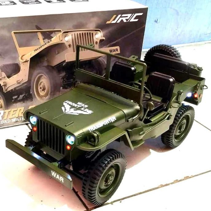 Pengiriman Cepat JJRC Q65 4WD Jeep RC Mobil Mainan Remot BARANG BAGUS