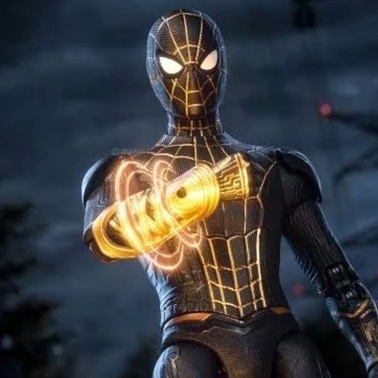 Spiderman ZD Toys Spider Man Black Gold Figure