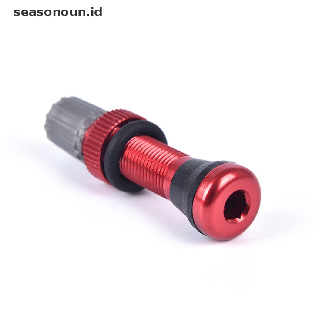 (seasonoun) Katup Pentil Ban Tubeless Sepeda Tubeless