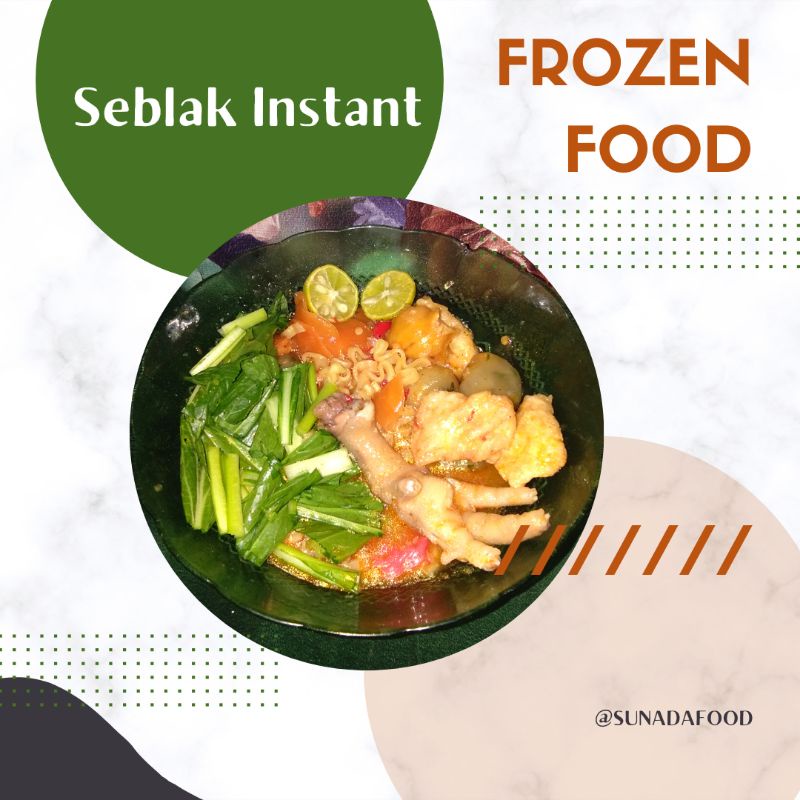 

Seblak Instant (MURAH BANGET mantaap gurih pedas)