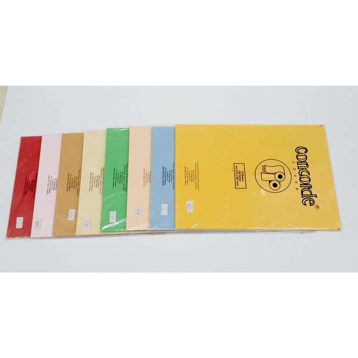 

KERTAS CONCORDE UKURAN A4 220gsm (210 x 297mm) PER PAK ISI 10 LEMBAR