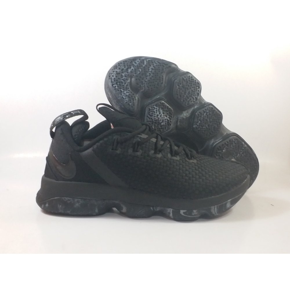 Sepatu Basket Nike Lebron 14 Low Triple Black