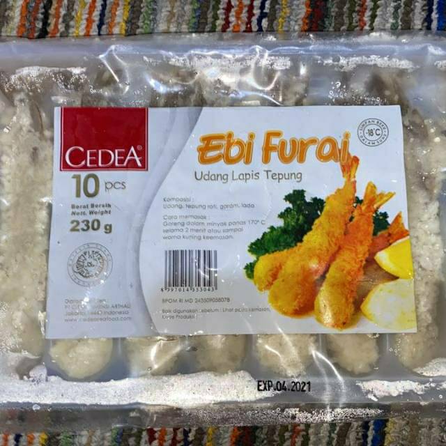 

CEDEA Ebi Furai 230 gr