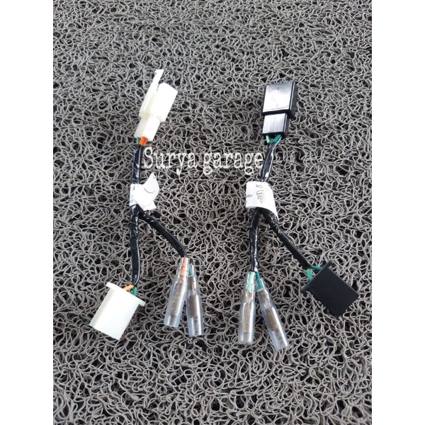 Soket Kabel Socket Lampu Sein Spion LED HONDA BEAT GENIO Original AHM