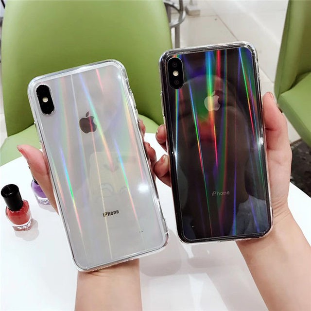 Iphone 6 Plus / XR Soft Case Fuze Clear Aurora