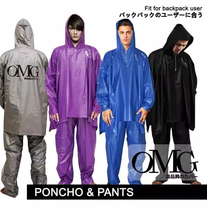 OMG / Jas Hujan Jaket Celana / Jas Hujan Pria / Jas Hujan Wanita