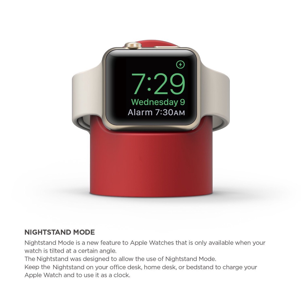 Charging Dock Bahan Silikon Untuk Apple Watch Seri 7 6 5 4 3 2 SE