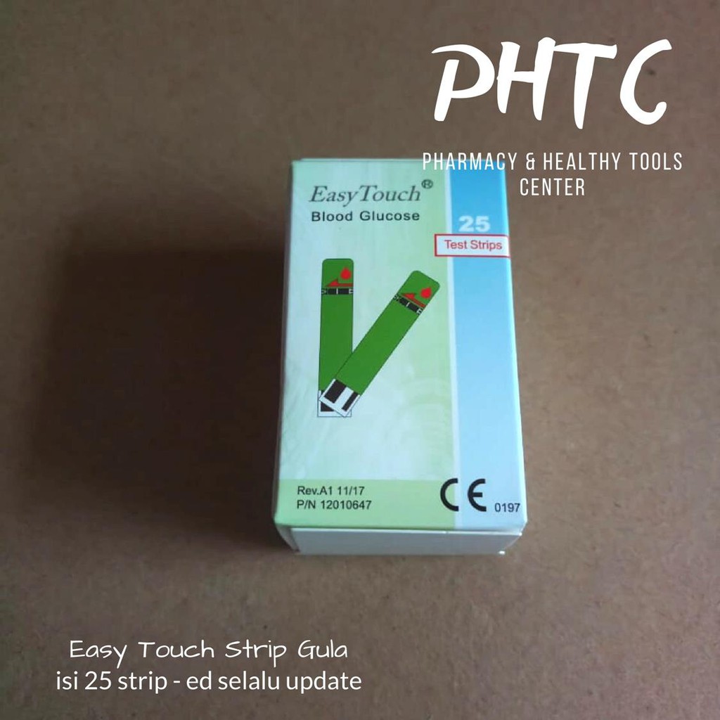 Easy Touch Strip Gula isi 25 Strip