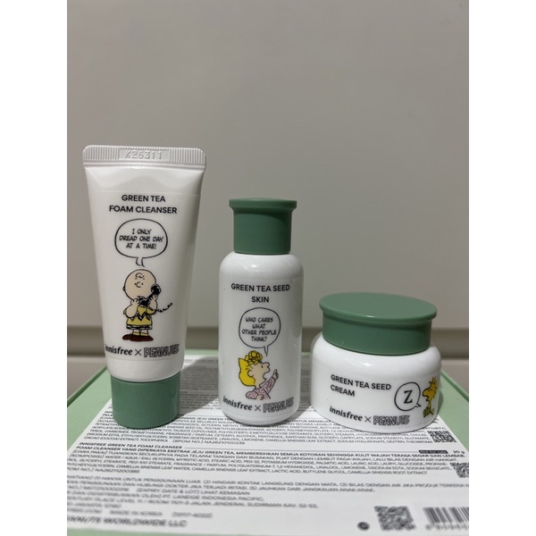 Limited Edition Innisfree Green tea Sample Travel Kit (No Box)