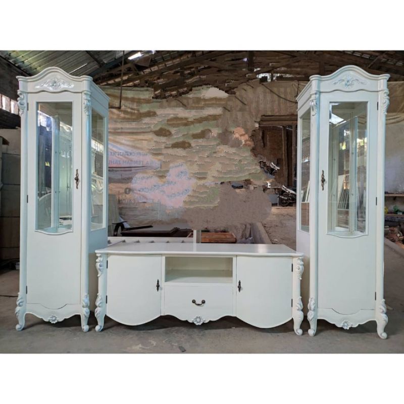 LEMARI HIAS BUFFET TV LEMARI PAJANGAN DUCO