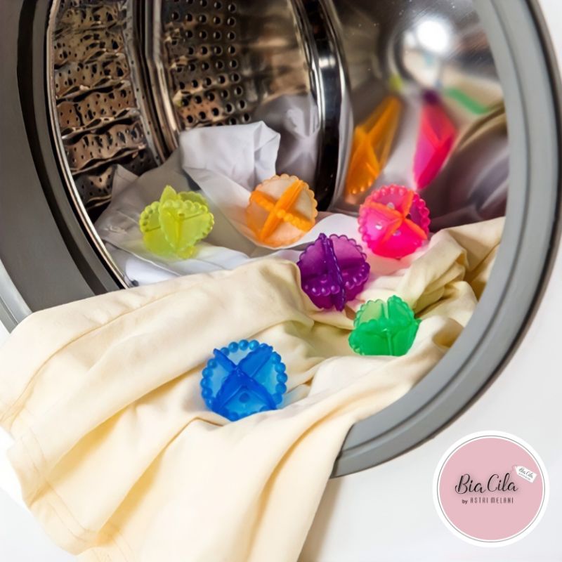 Bola Bola Karet Laundry / Laundry Ball / Pembersih Cucian / Rubber Laundry Ball