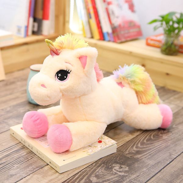 rainbow unicorn teddy