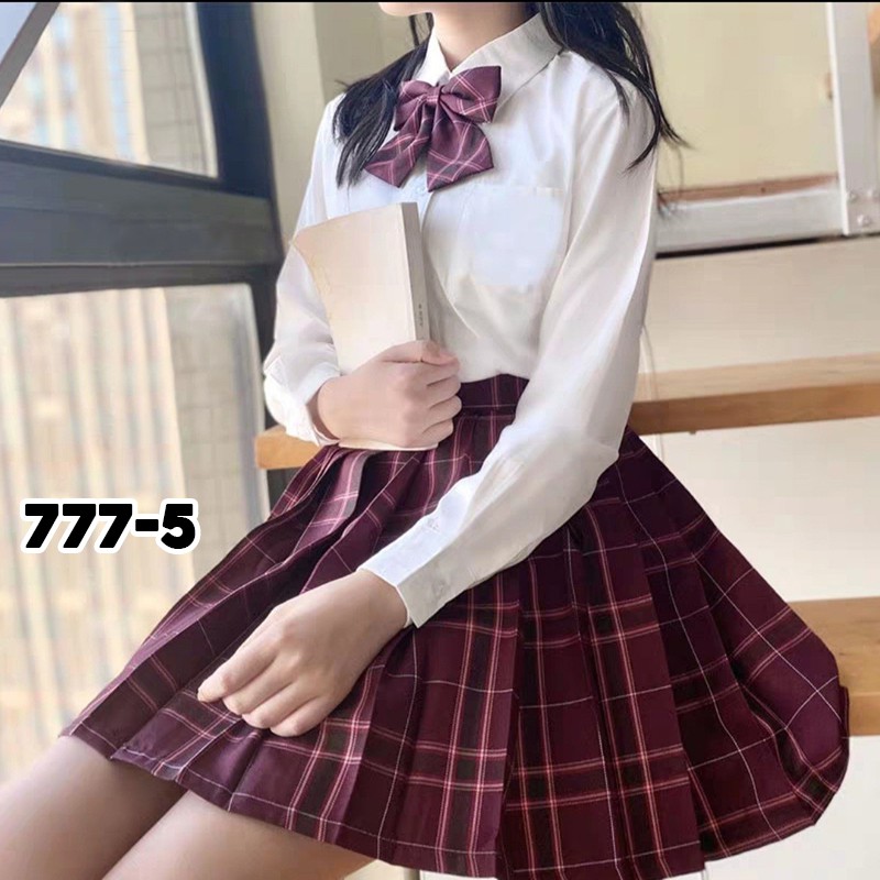 KARAKOREA 777 JK Tennis Skirt/Korean Skirt/Rok Tenis/Japanese Pleated Skirt/Rok Korea Skirt/Rok tennis