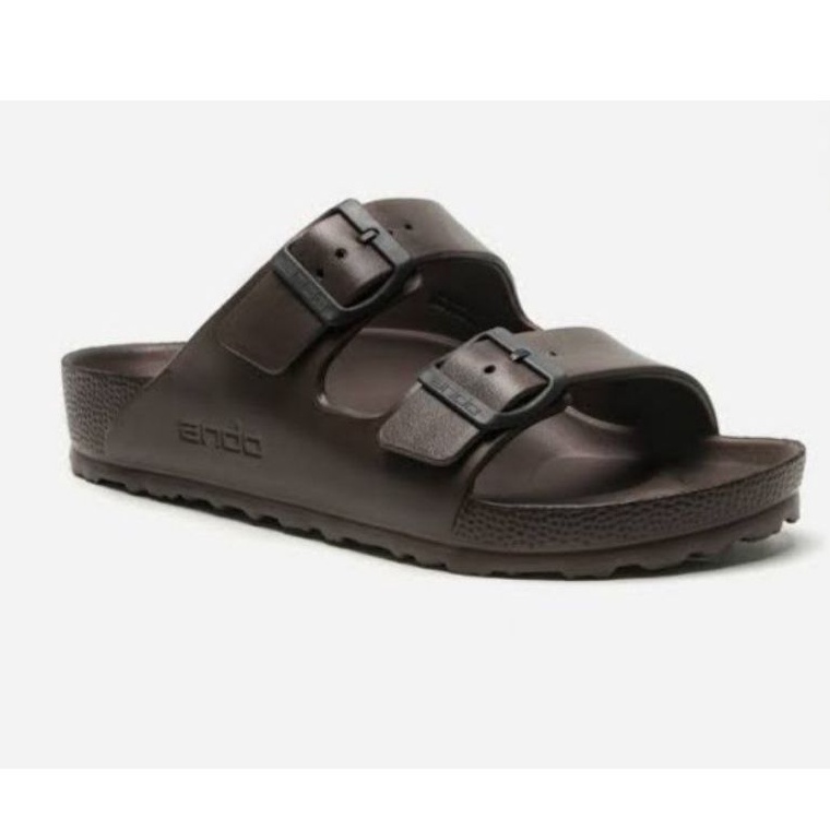 ANDO SANDAL SELOP SULTAN PRIA DEWASA HITAM COKELAT NAVY ABU