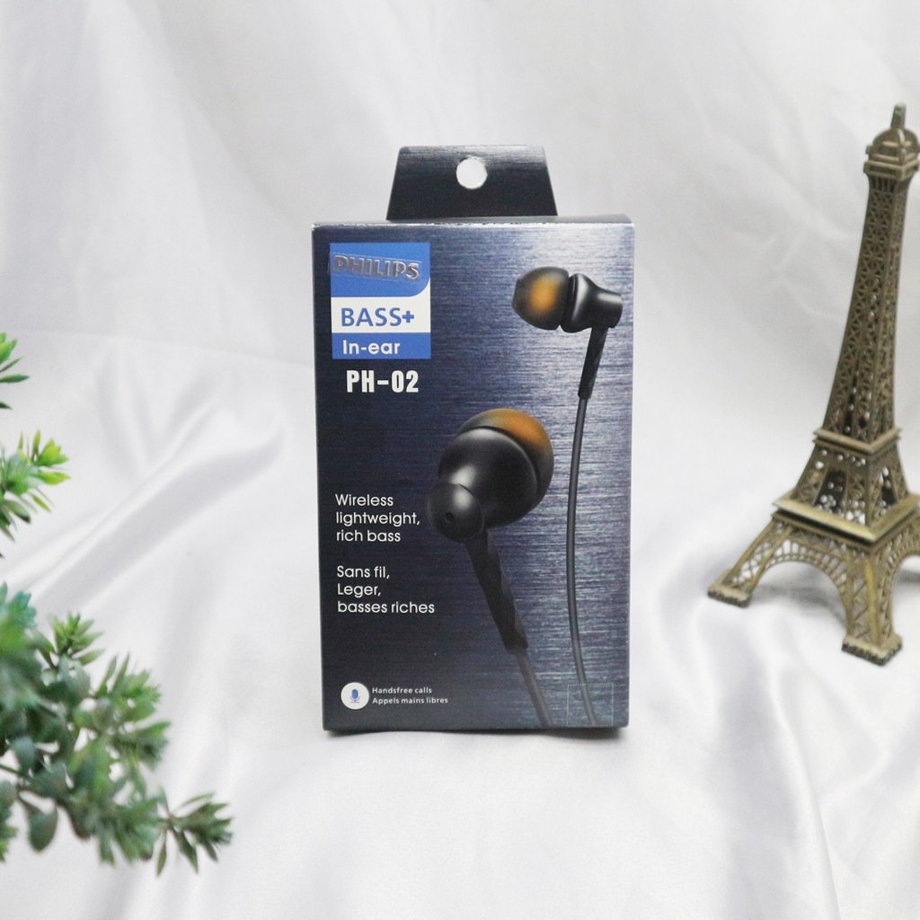 EARPHONE HF HANDSFREE HEADSET PHILIPS PH03 MEGA BASS