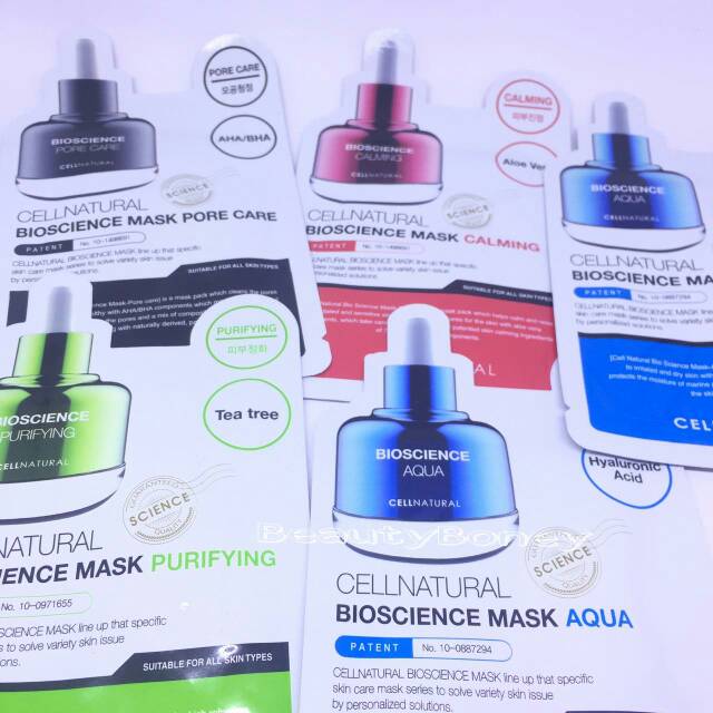 Cellnatural Bioscience Mask | Shopee Indonesia