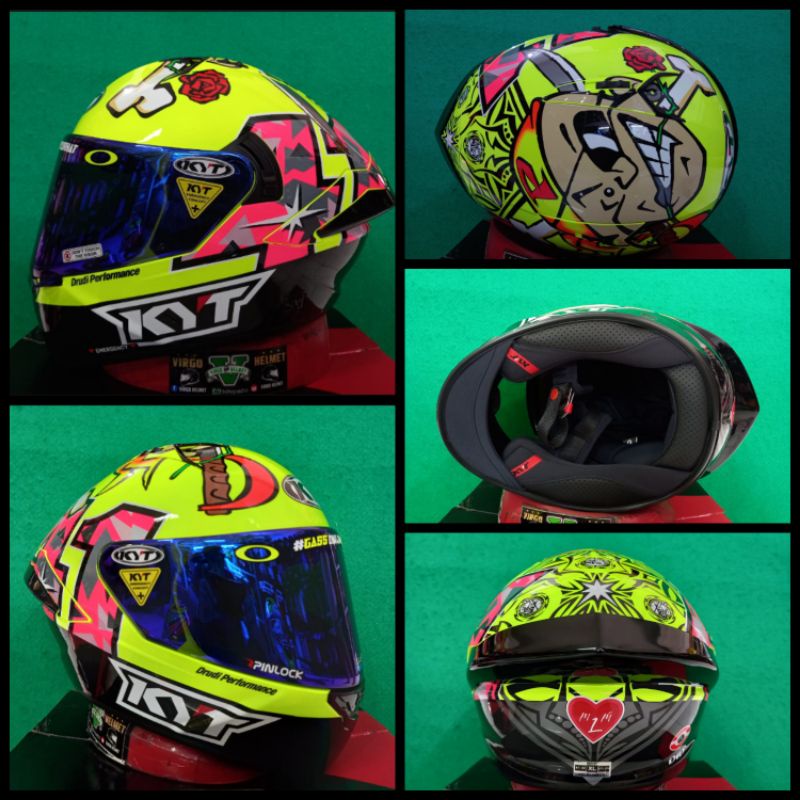 NFR Helm Espargaro Misano paket ganteng 100%Original (ongkir termurah 2kg)