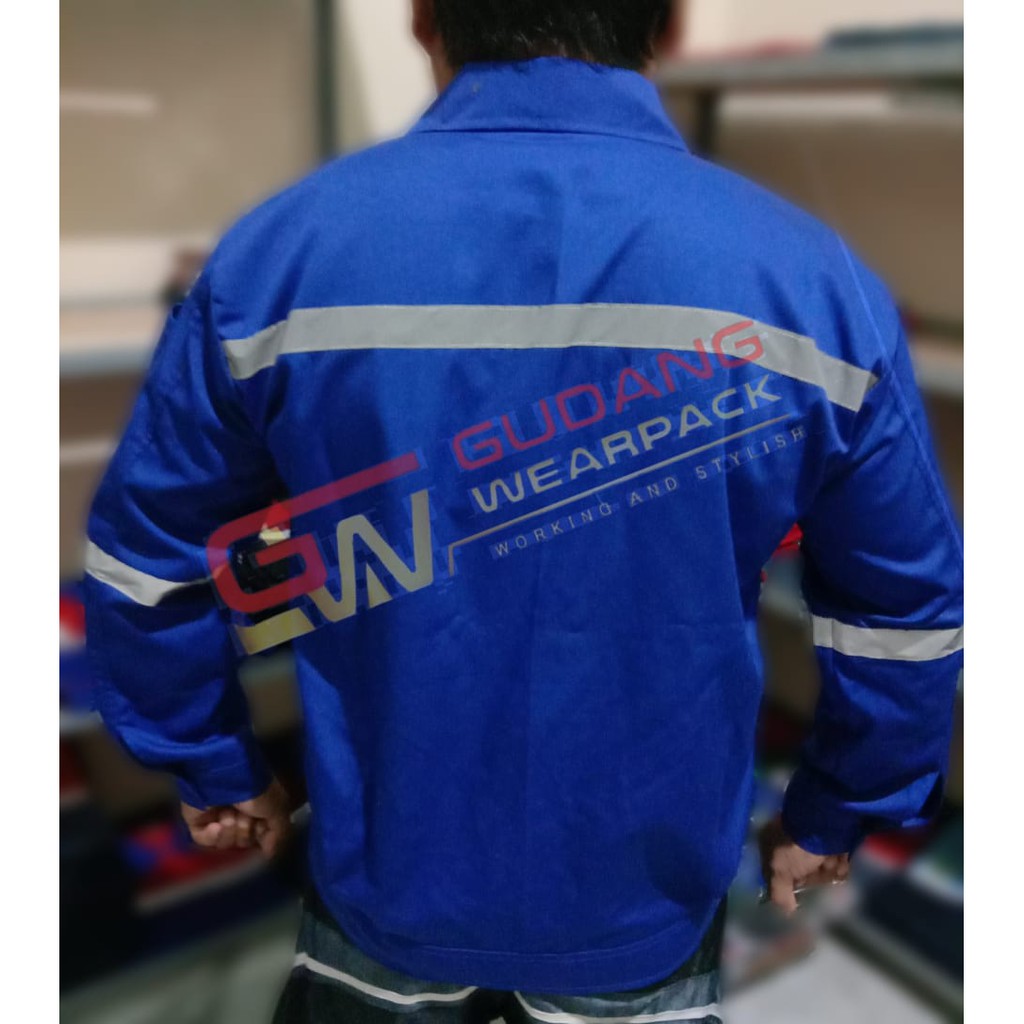 WEARPACK ATASAN Gudang Wearpack - Baju Kerja Seragam Proyek Warna BENHUR POLOS