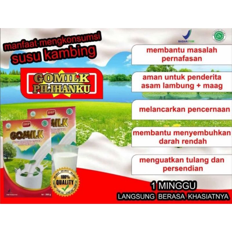 

Susu Kambing Etawa Plus Herbal GOMILK