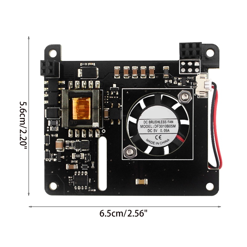 Modul btsg Ethernet POE IEEE802.3AF 5V 2A Gigabit Untuk Raspberry Pi 3b+/ 4b