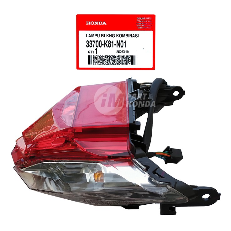 33700 K81 N01 Stop Lamp Lampu Belakang Beat ECO Street 33700 K81 N01 Stop Lamp Lampu Belakang Beat ECO Street