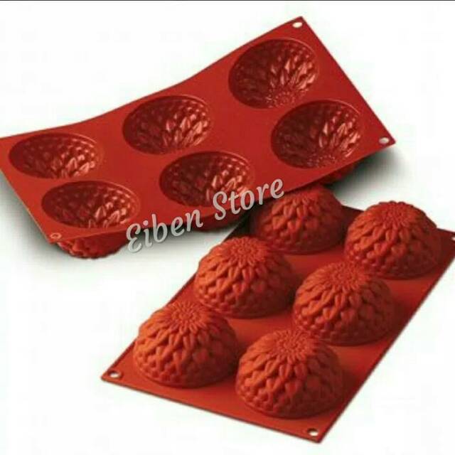 Silikomart Silicone Flex Big Dahlia / Cetakan Silikomart