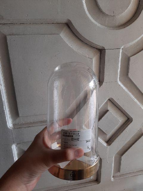 Kubah Display Kaca Atau Kubah Untuk Hiasan Dengan Dasar 19cm Be1997