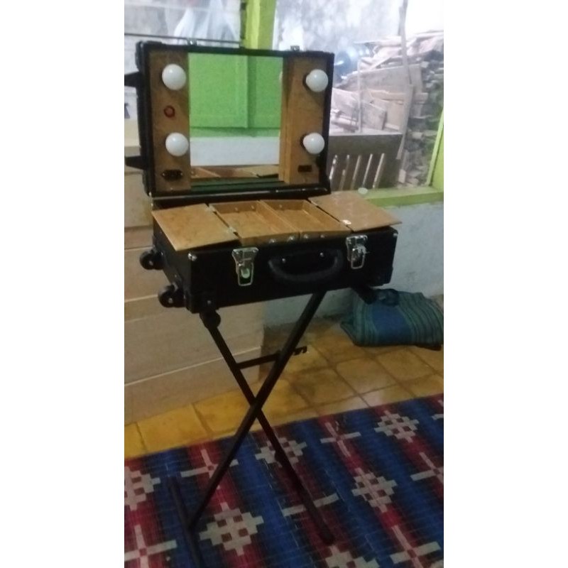 BEAUTYCASE/KOPER MAKE UP MINI FREE KAKI