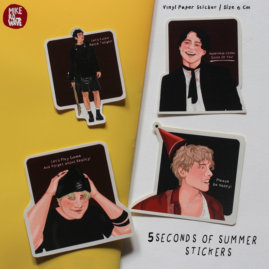

Mikerowave - 5SOS Stickers Vol.1