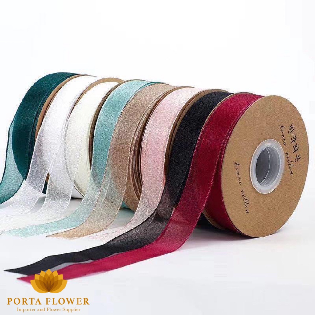 

Ribbon organza RIBB-5/ 1 Roll Pita/Pita organza/Pita organza satin chiffon import