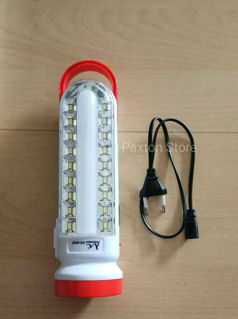 Lampu Emergency LED + Senter MS-6032 Senter Charger