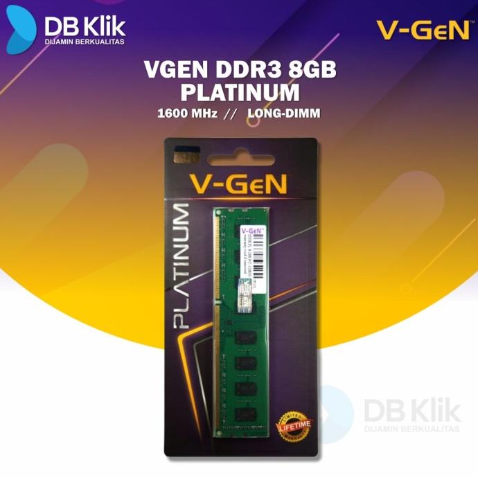 Ram Memory Vgen Ddr3 8Gb Platinum