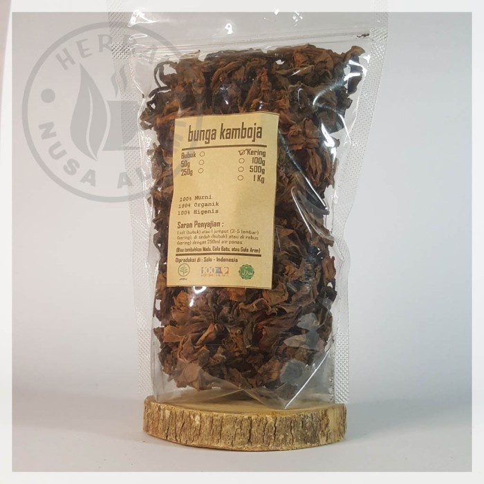 

BUNGA KAMBOJA KERING | KUALITAS PREMIUM EKSPOR | Plumeria 100g