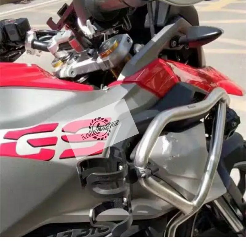 MOTOWOLF bracket holder botol minum distang motor dan sepeda premium