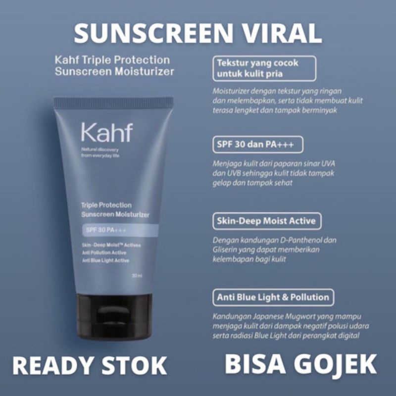 kahf sunscreen