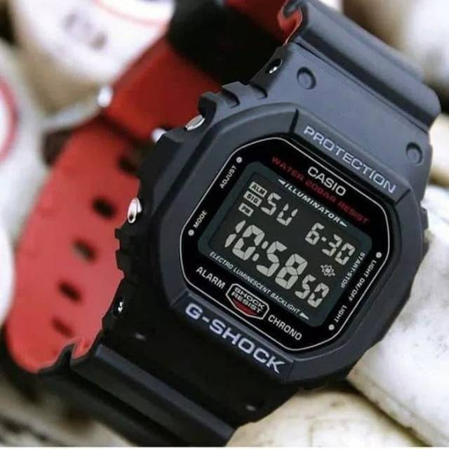 JAM TANGAN CASIO GSHOCK DW5600 AUTOLIGHT ORI PLUSBOX CASIO ORIGINAL