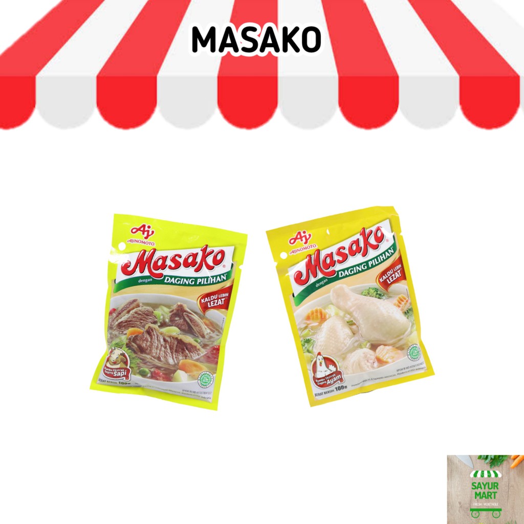 

Masako 100gr - Bumbu Penyedap Masako