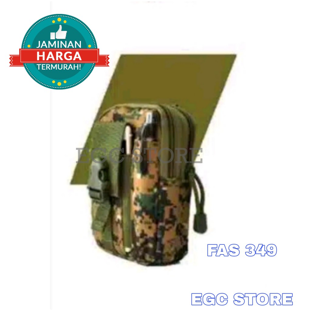 TAS PINGGANG HP / TACTICAL ARMY / FASHION TRAVELLING / TACTICAL MILITARY-ACU ARMY