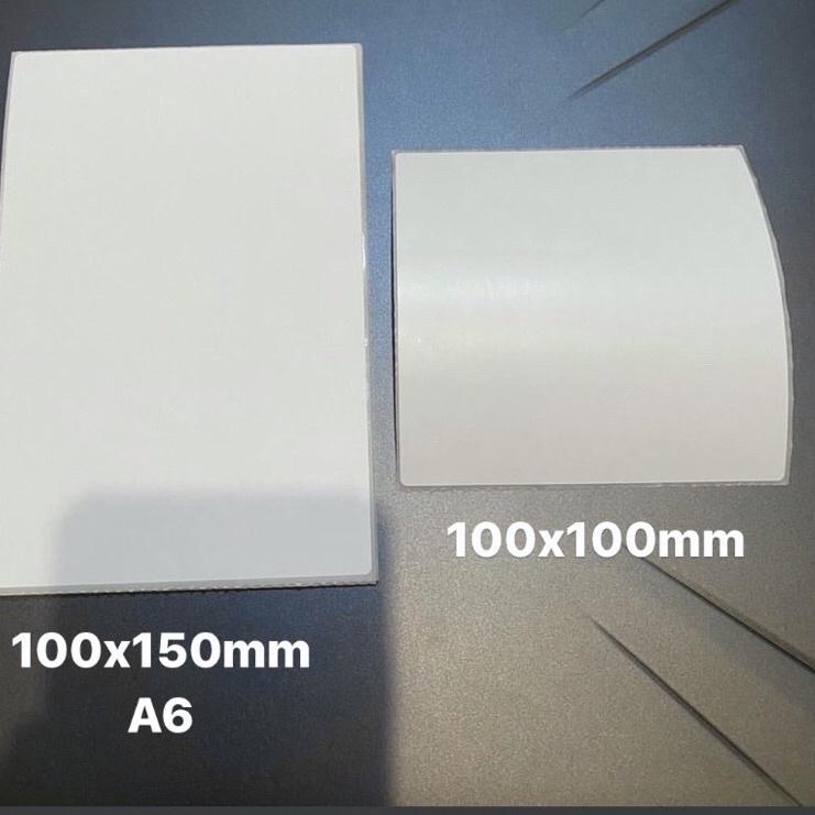 

New - LABEL STICKER THERMAL 100 X 100 BARE 100X100 .