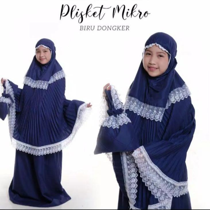 "TOS.15Jl22d" mukenah plislet anak 6-12 tahun2022 / mukena anak perempuan / mukenah anak 10 tahun / 