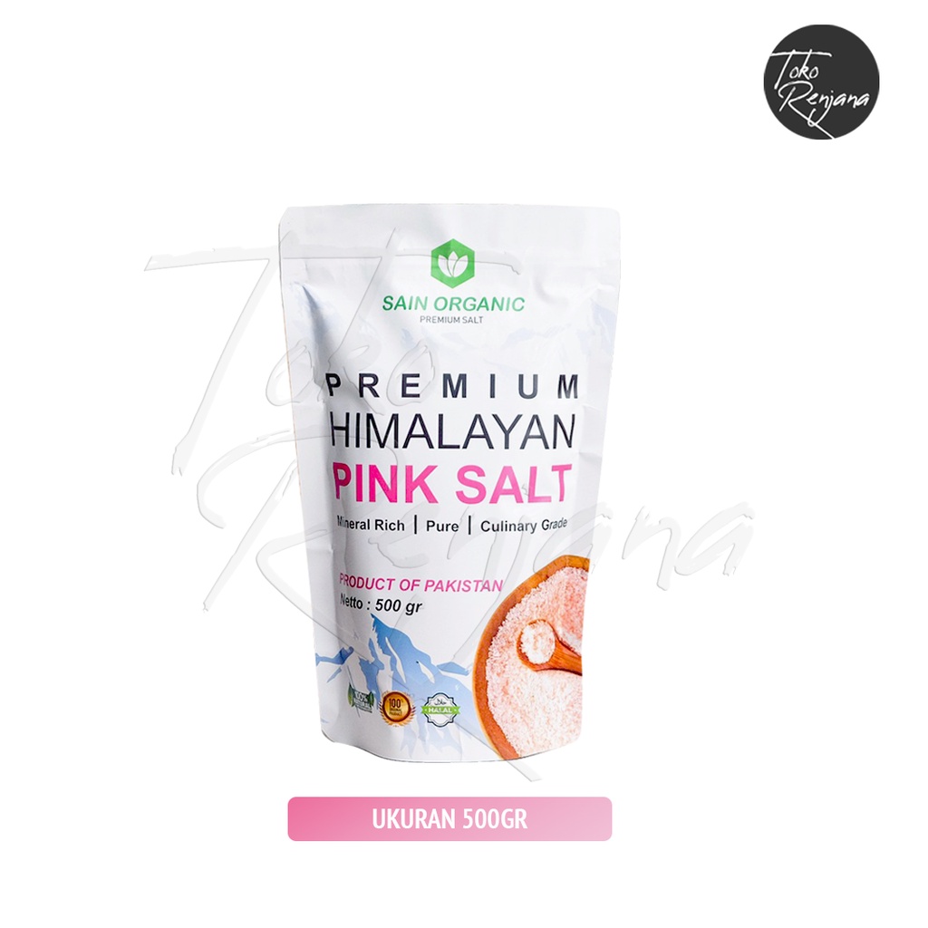 

Sain Organic Premium Garam Himalaya Original Himalayan Salt 250gr 500gr