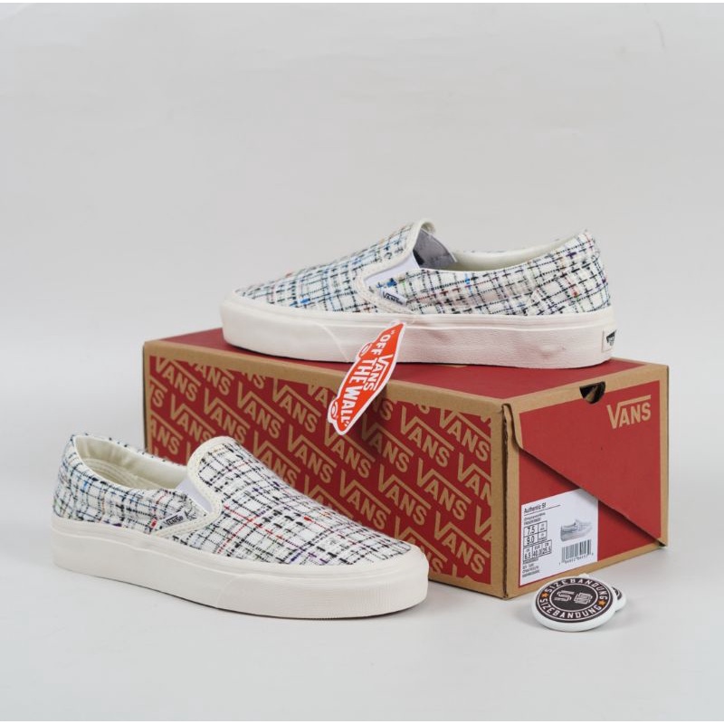 Sepatu Vans Authentic Woven Plaid